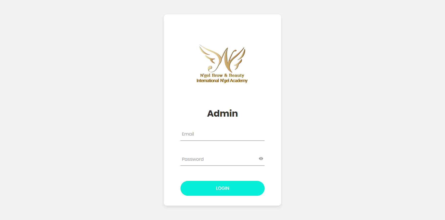 Admin login